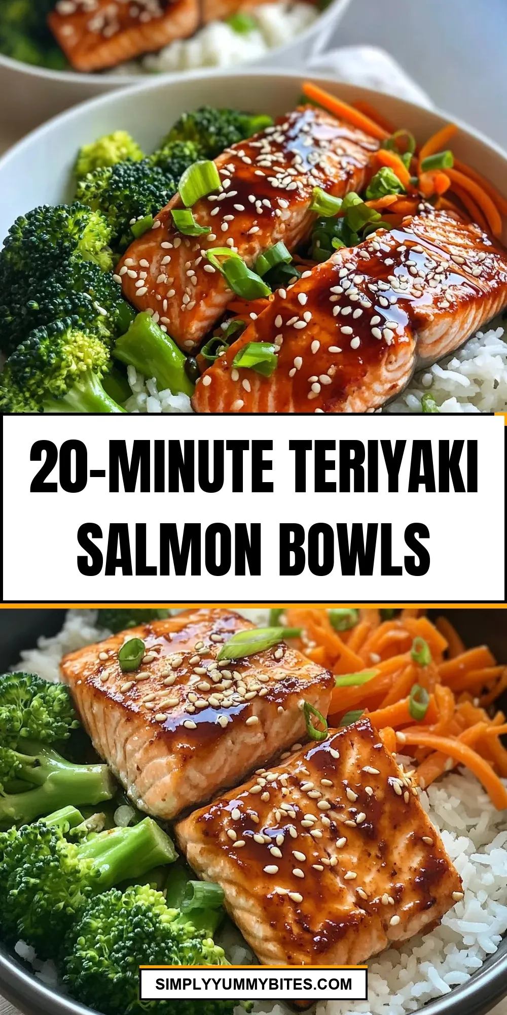 20-Minute Teriyaki Salmon Bowls (Irresistible & Delicious)