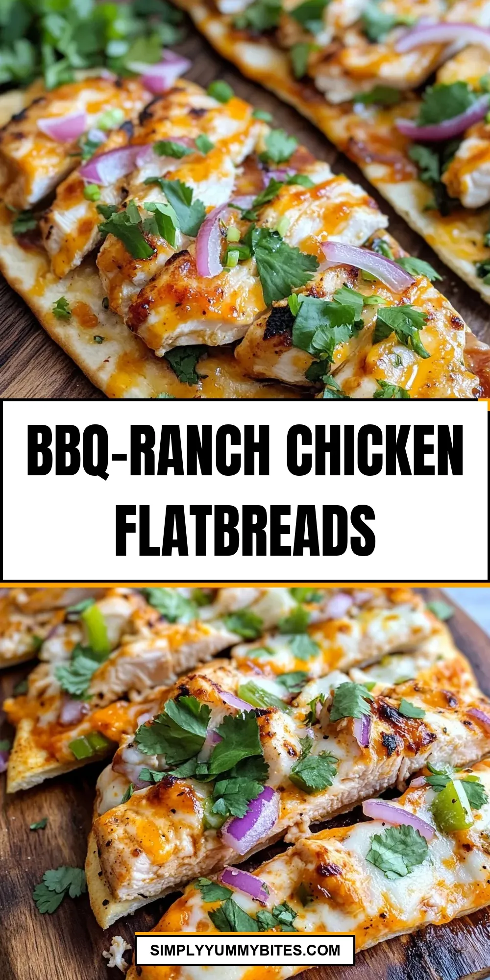 Bbq-Ranch Chicken Flatbreads Recipe