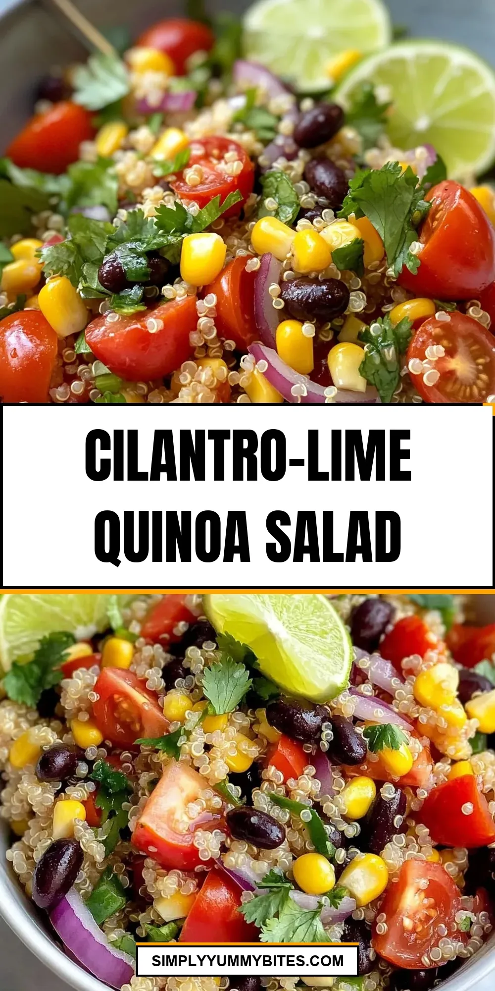 The Best Cilantro-Lime Quinoa Salad Ever