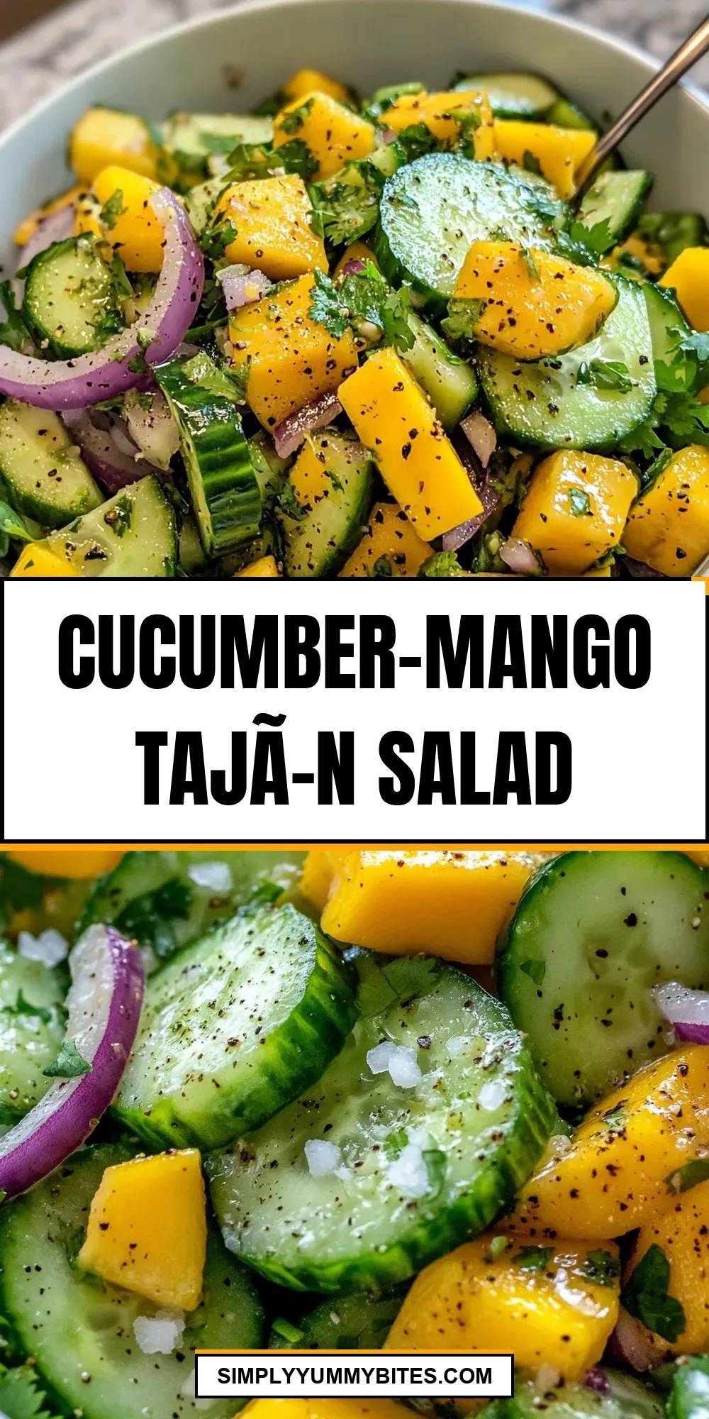Cucumber-Mango Tajã­N Salad (Tasty & Delicious)