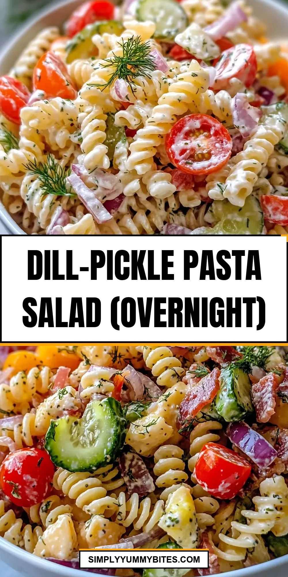 The Best Dill-Pickle Pasta Salad (Overnight)