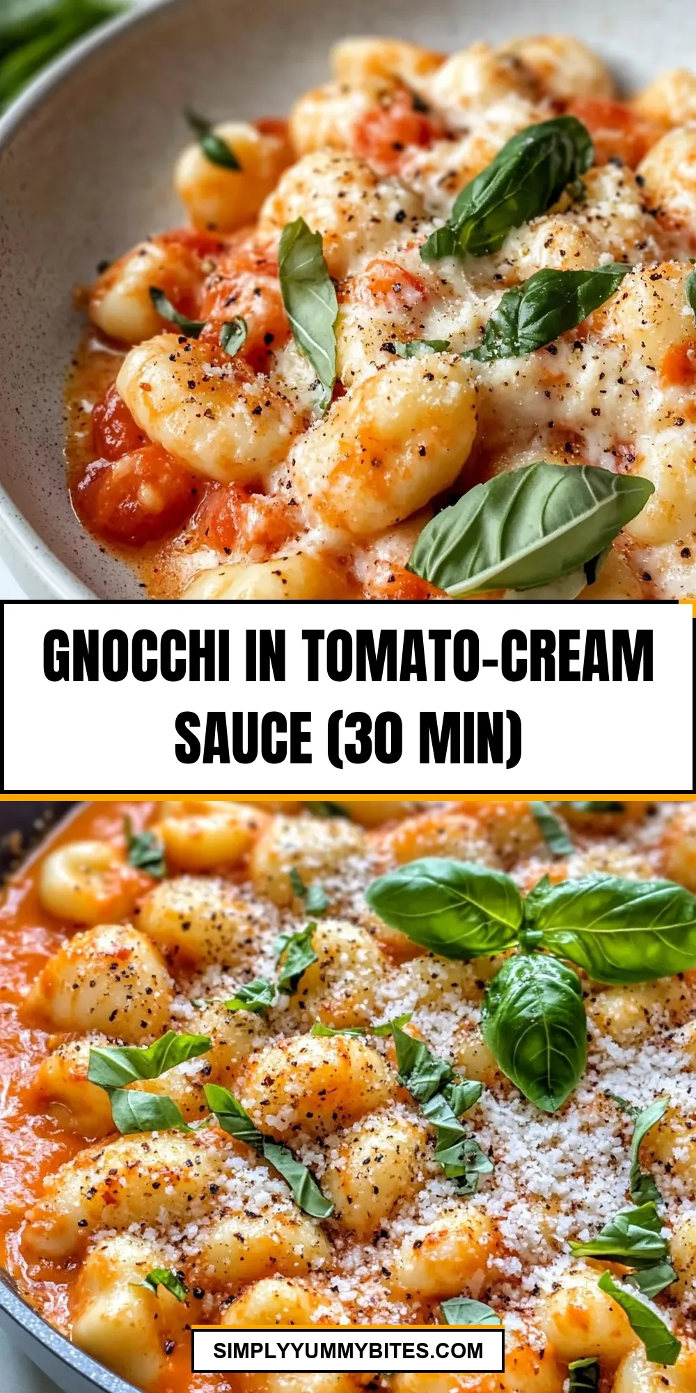 Gnocchi In Tomato-Cream Sauce (30 Min) (Simple & Delicious)