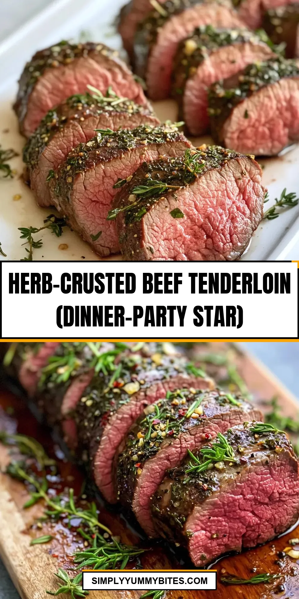 Herb-Crusted Beef Tenderloin (Dinner-Party Star) Recipe