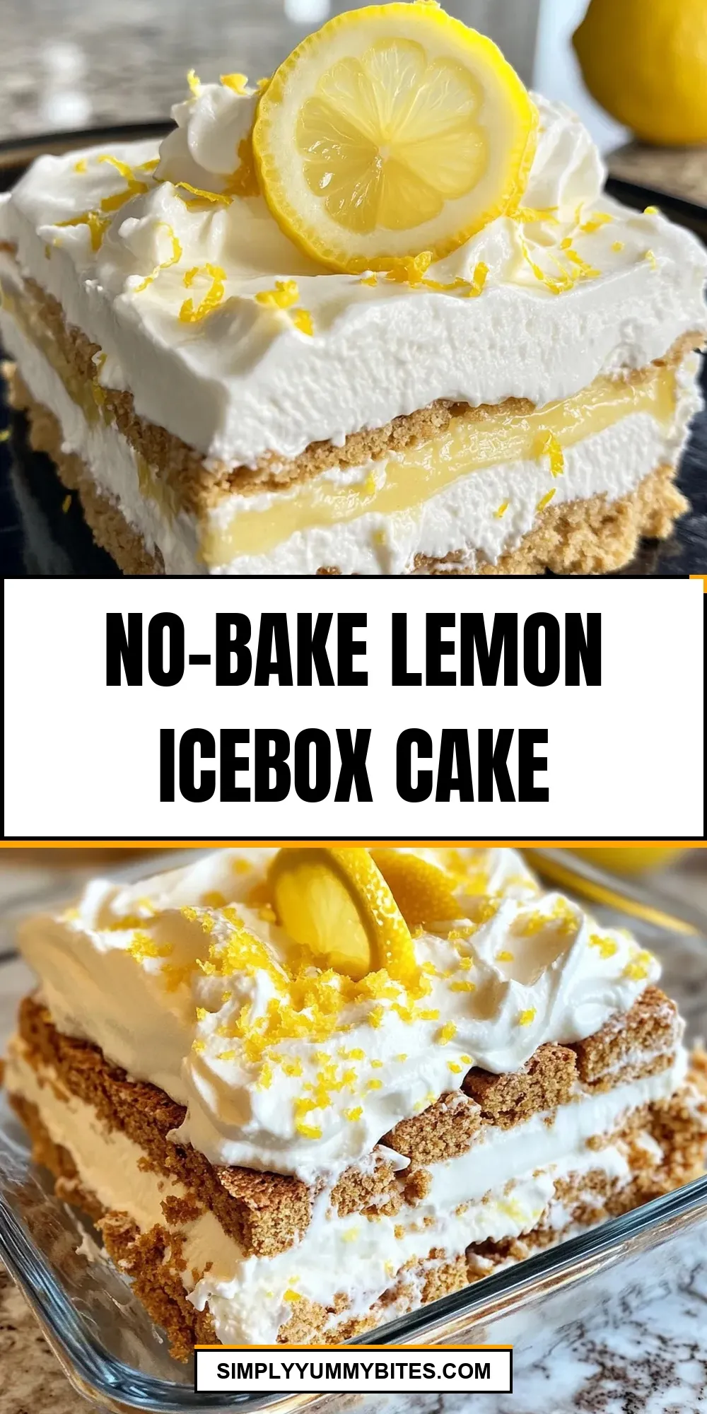 The Best No-Bake Lemon Icebox Cake Ever