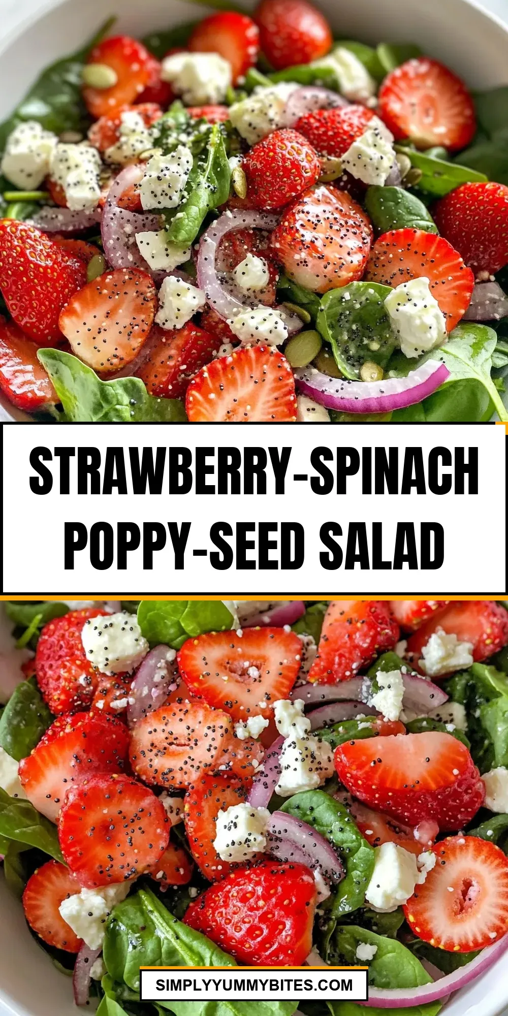 Strawberry-Spinach Poppy-Seed Salad Recipe