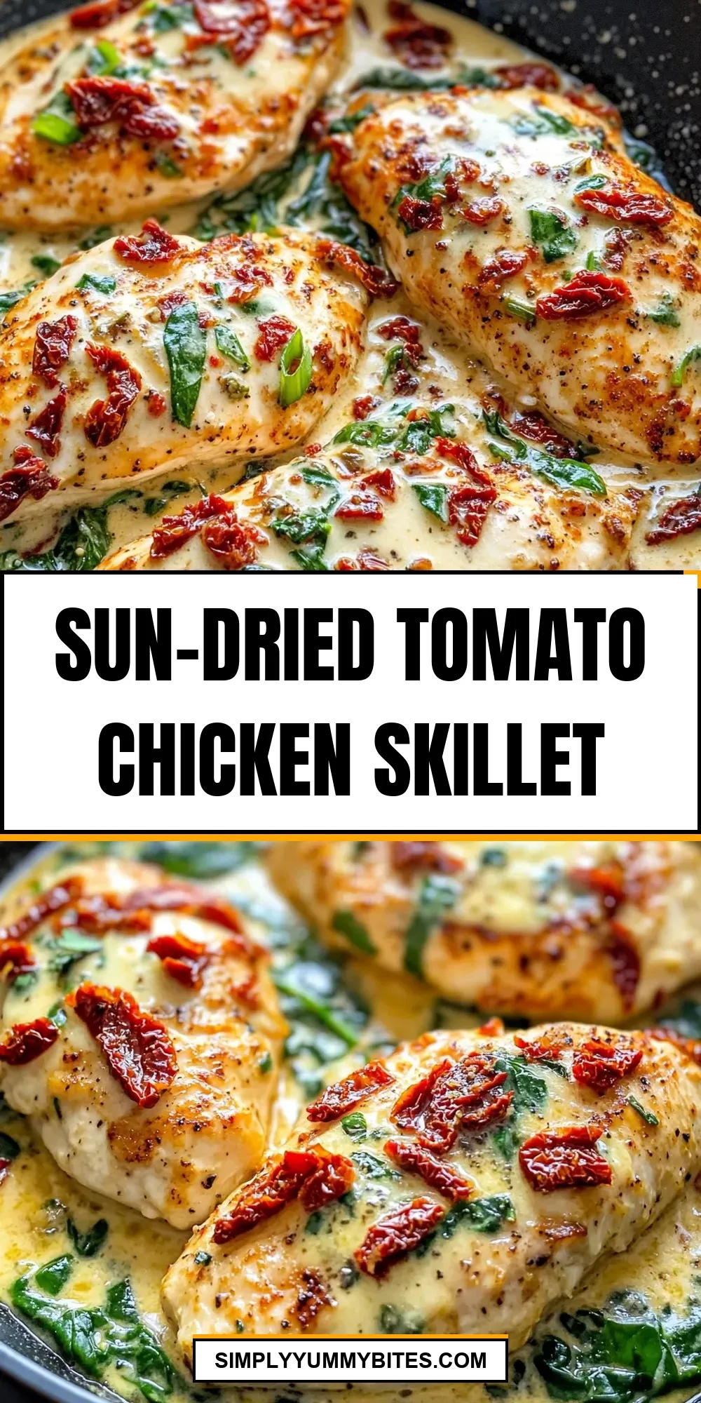 Fresh Sun-Dried Tomato Chicken Skillet