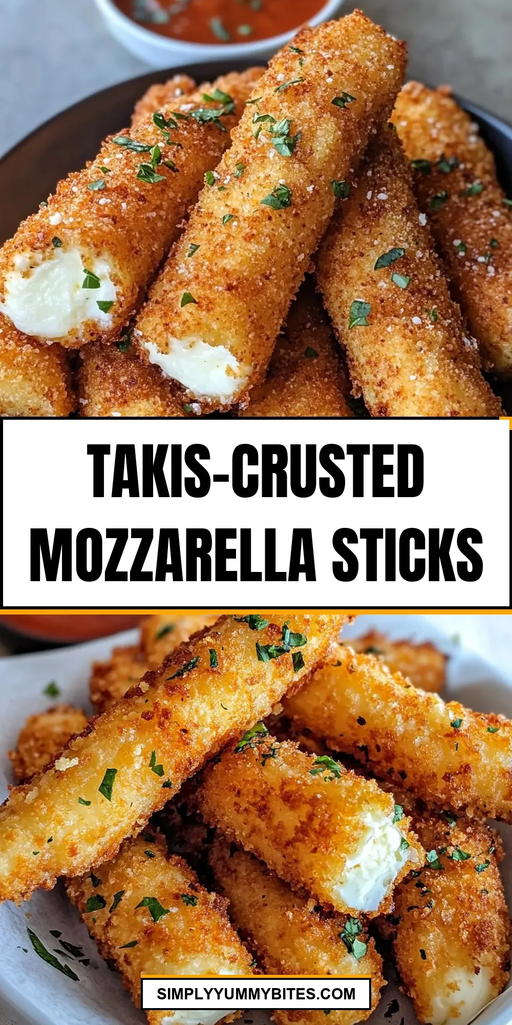 Takis-Crusted Mozzarella Sticks (Easy & Delicious)
