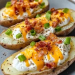 Homemade Baked Potato With Cheese Calories photo