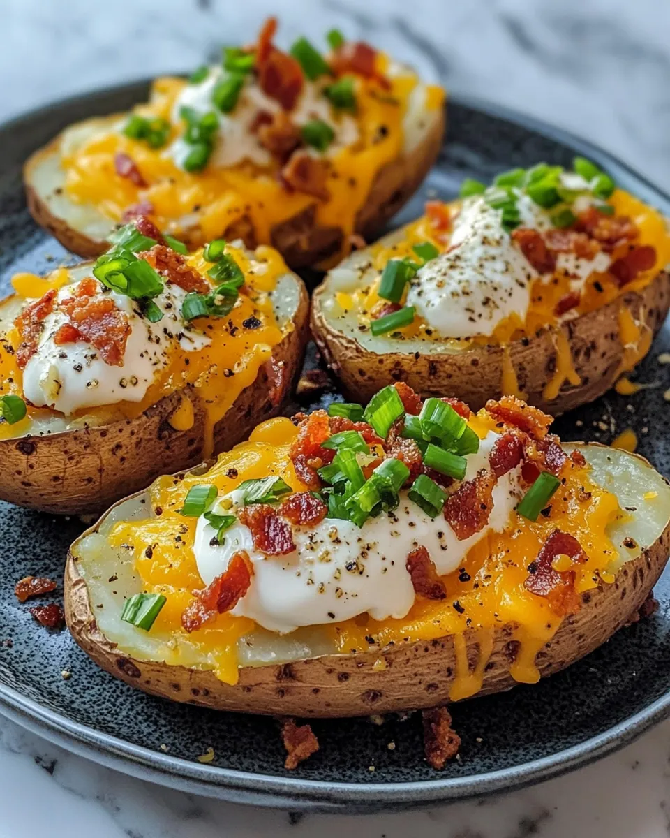Delicious Baked Potato With Cheese Calories dish photo