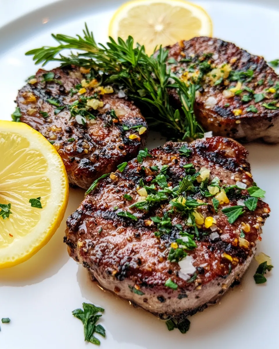 Homemade Beef Chops Recipe photo