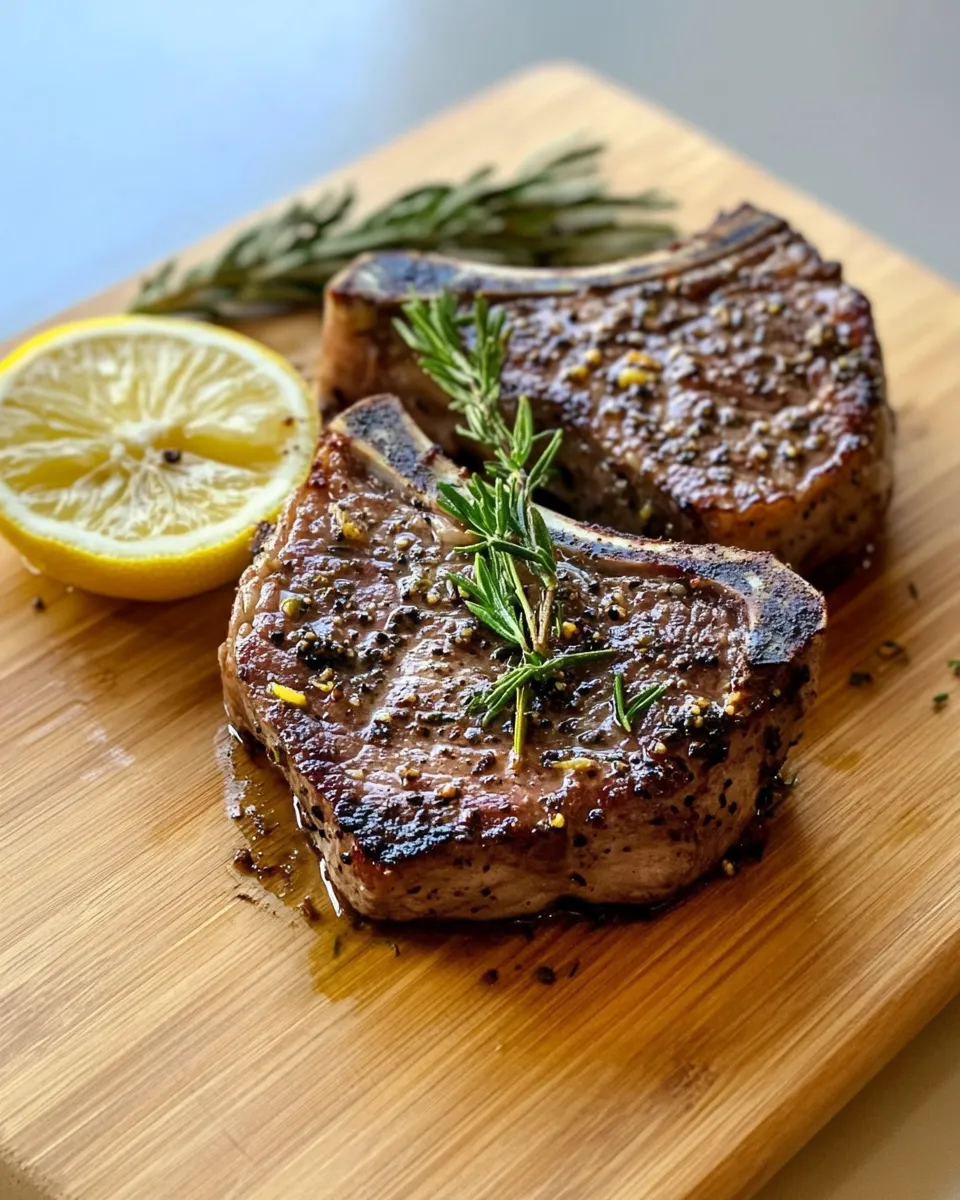 Classic Beef Chops Recipe image