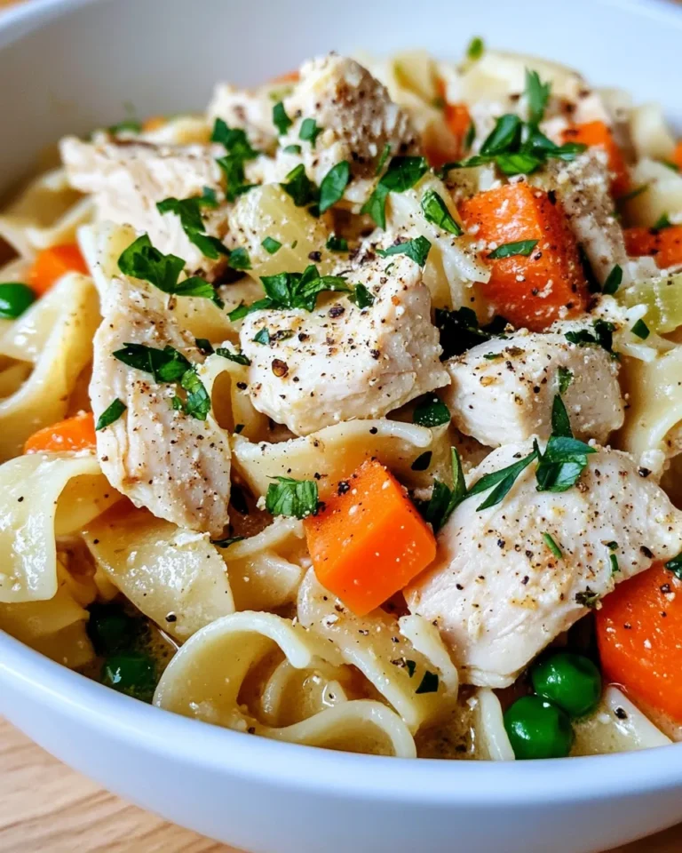 Homemade Cassie's Comforting Chicken And Noodles recipe photo