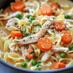 Homemade Cassie's Comforting Chicken & Noodles recipe photo