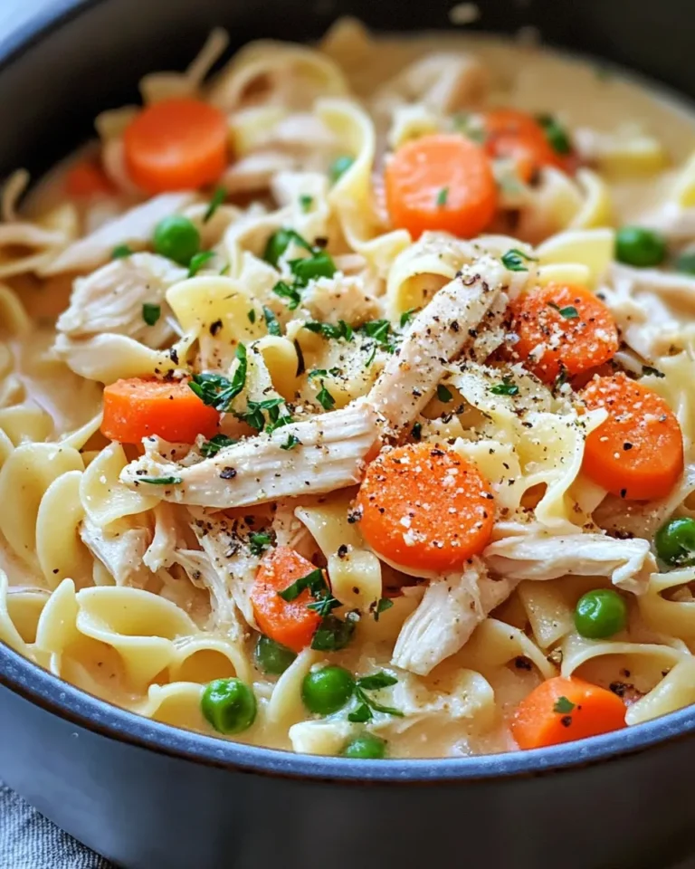 Homemade Cassie's Comforting Chicken & Noodles recipe photo