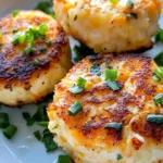 Homemade Cheddar Bay Biscuit Crab Cakes photo