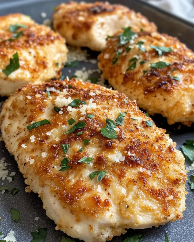 Homemade Cheesy Crispy Chicken recipe photo