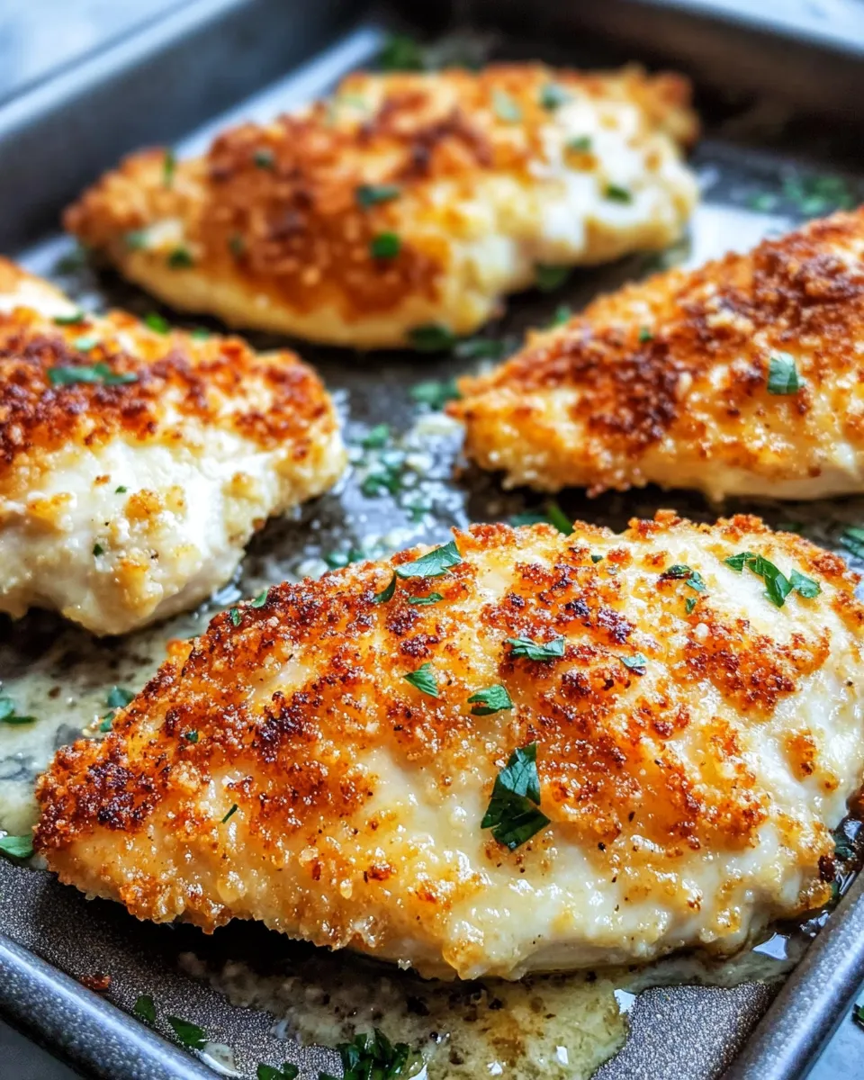 Delicious Cheesy Crispy Chicken image