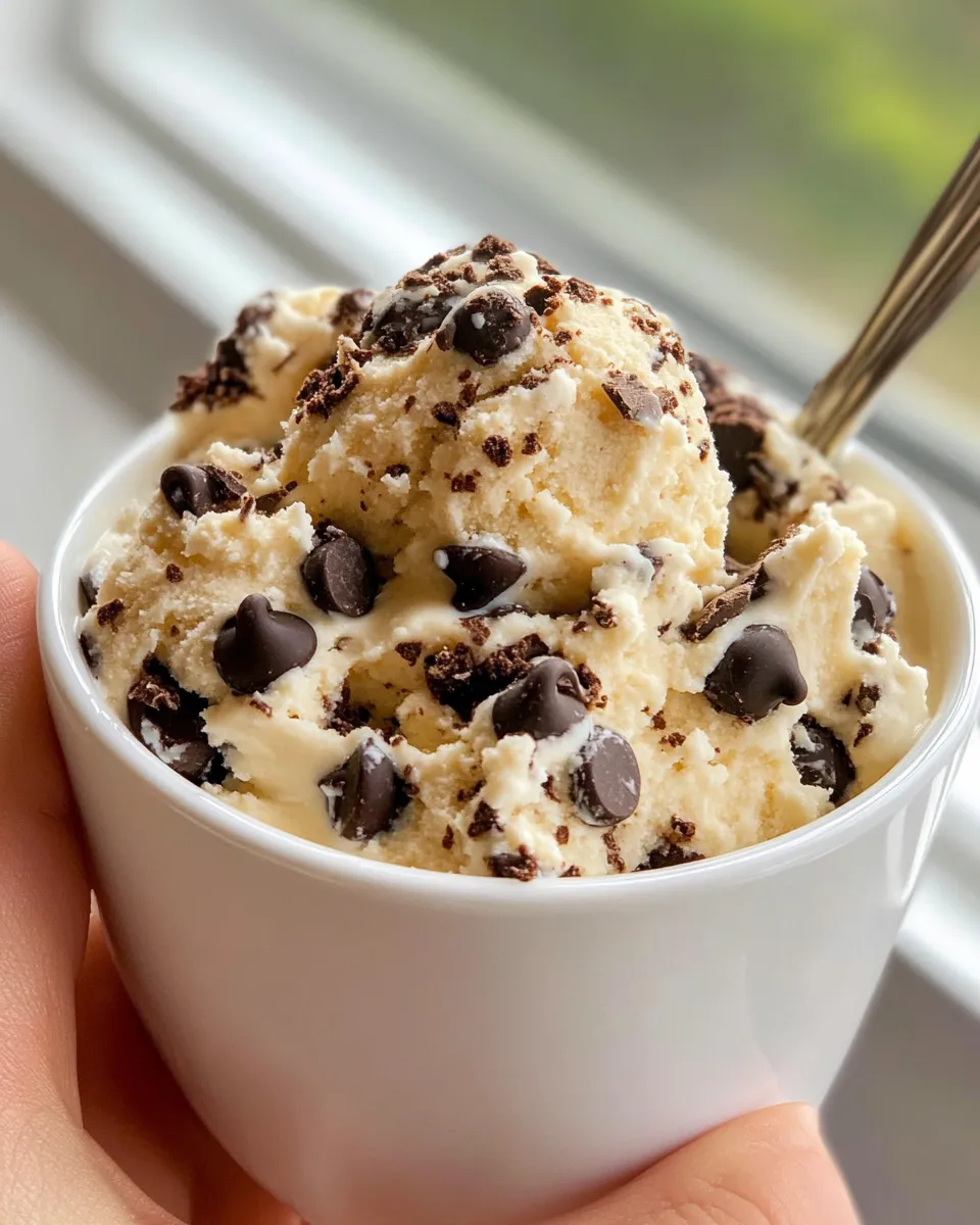 Delicious Cookie Dough Yogurt Recipe shot