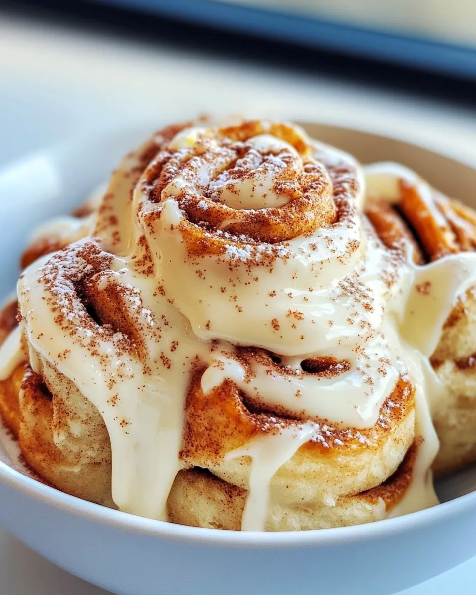 Easy Copycat Pillsbury Cinnamon Roll Icing recipe photo