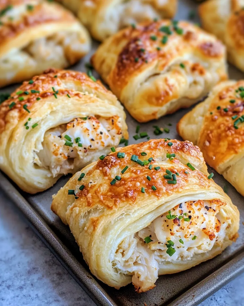 Classic Crab Crescent Rolls dish photo