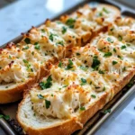 Homemade Cracked Crab Cheese Bread recipe photo