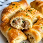 Homemade Crescent Roll Sausage Cream Cheese photo