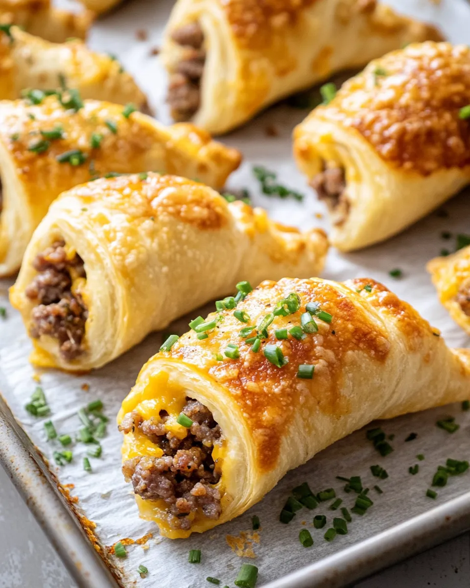 Classic Crescent Roll Sausage Cream Cheese image