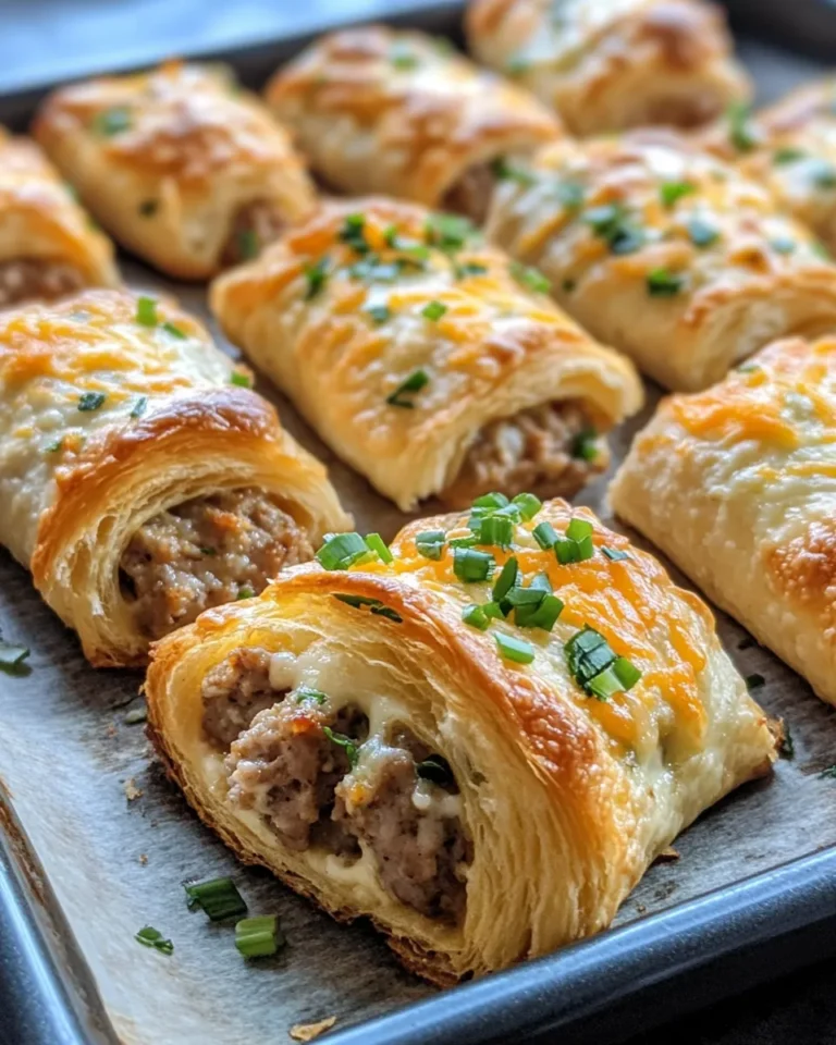 Homemade Crescent Sausage Cream Cheese photo