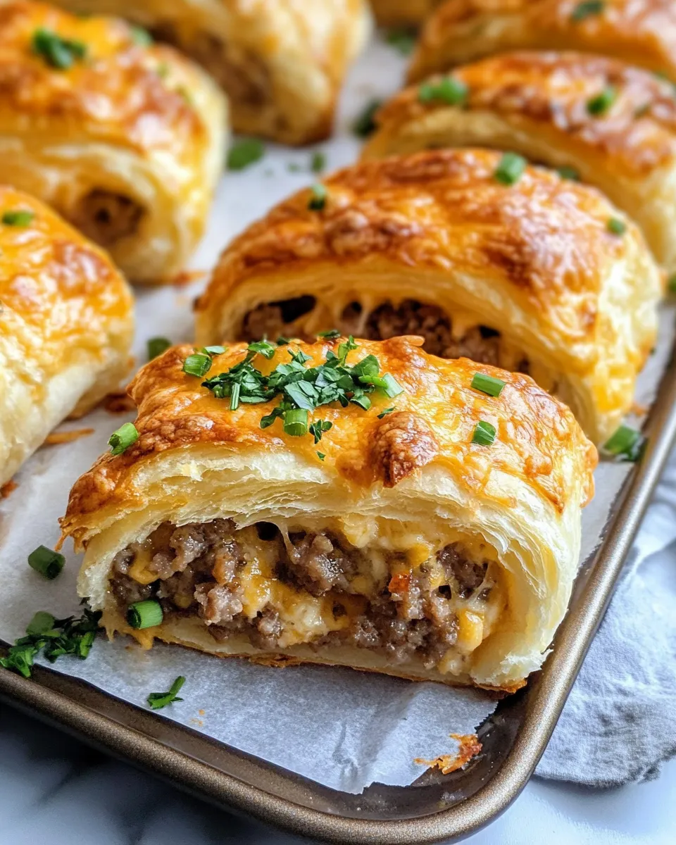 Classic Crescent Sausage Cream Cheese recipe image