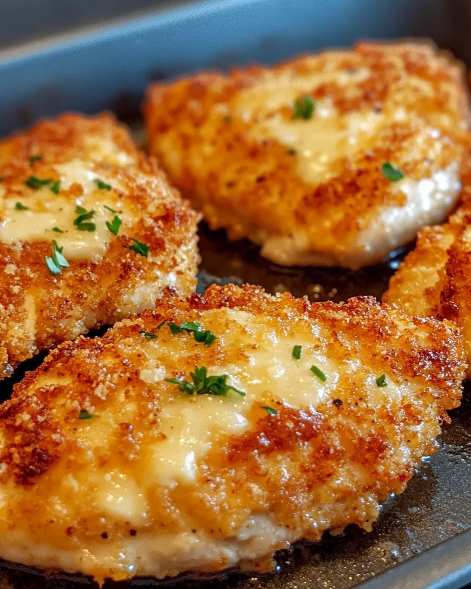Homemade Crispy Cheddar Chicken Recipe photo