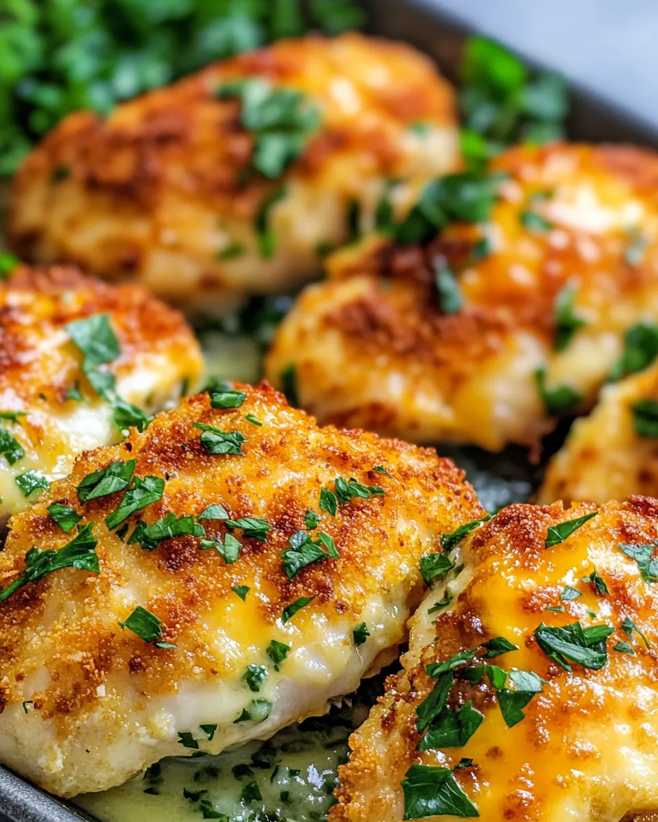 Classic Crispy Cheddar Chicken Recipe image