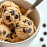 Homemade Edible Cookie Dough With Greek Yogurt recipe photo