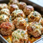 Homemade French Onion Meatballs Recipe photo