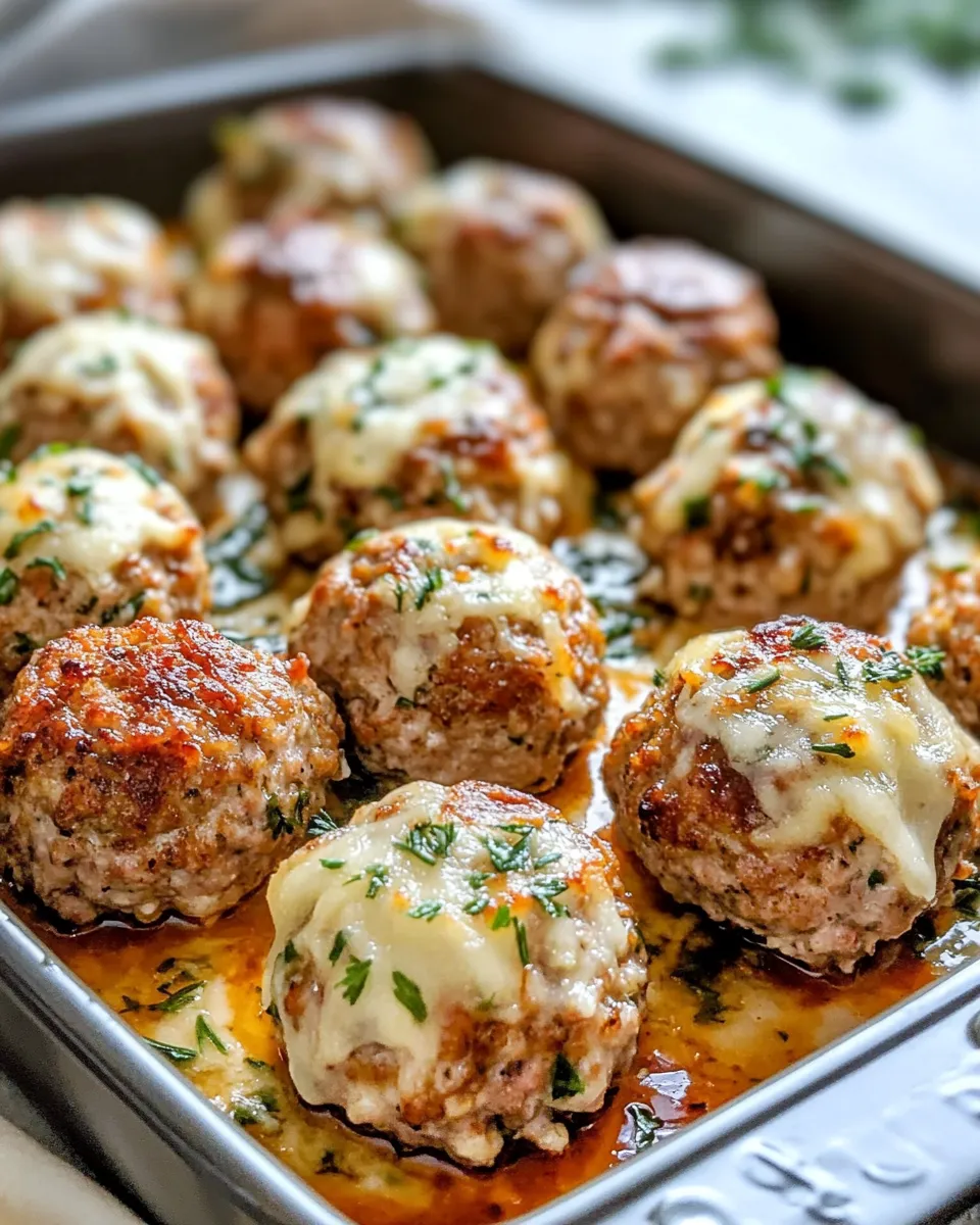 Homemade French Onion Meatballs Recipe photo
