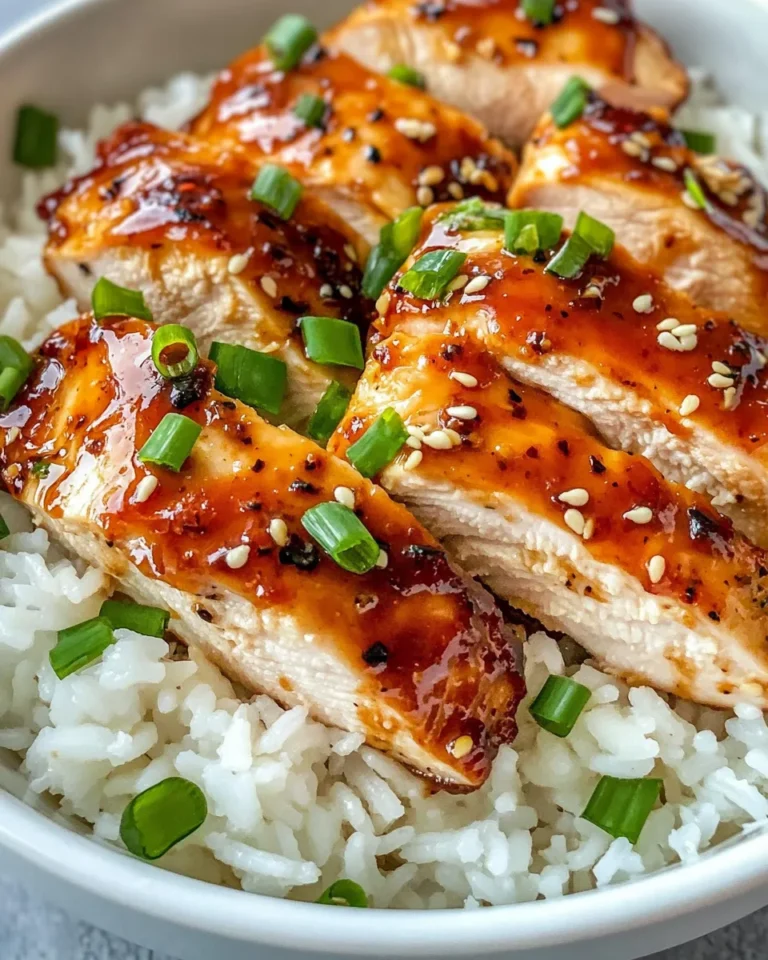 Homemade Honey BBQ Chicken And Rice photo