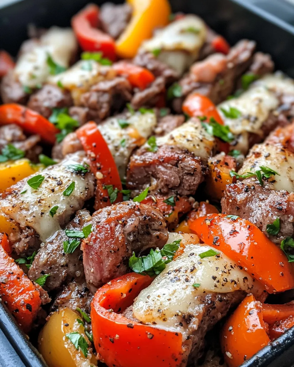 Classic Keto Philly Cheesesteak Roll Ups dish photo