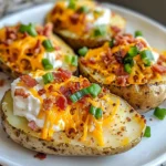 Homemade Longhorn Steakhouse Sliced Baked Potato Recipe photo