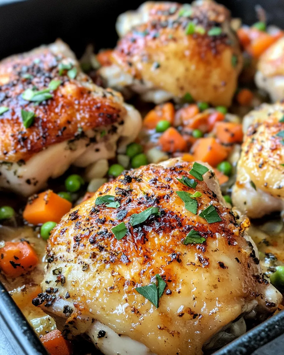 Easy No Peek Chicken Bone In recipe photo