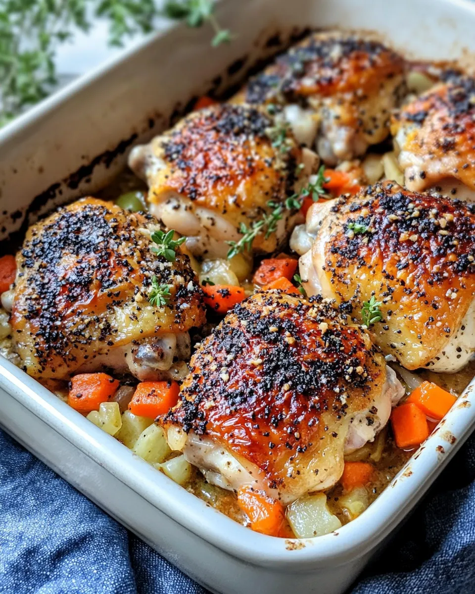 Delicious No Peek Chicken Bone In dish photo