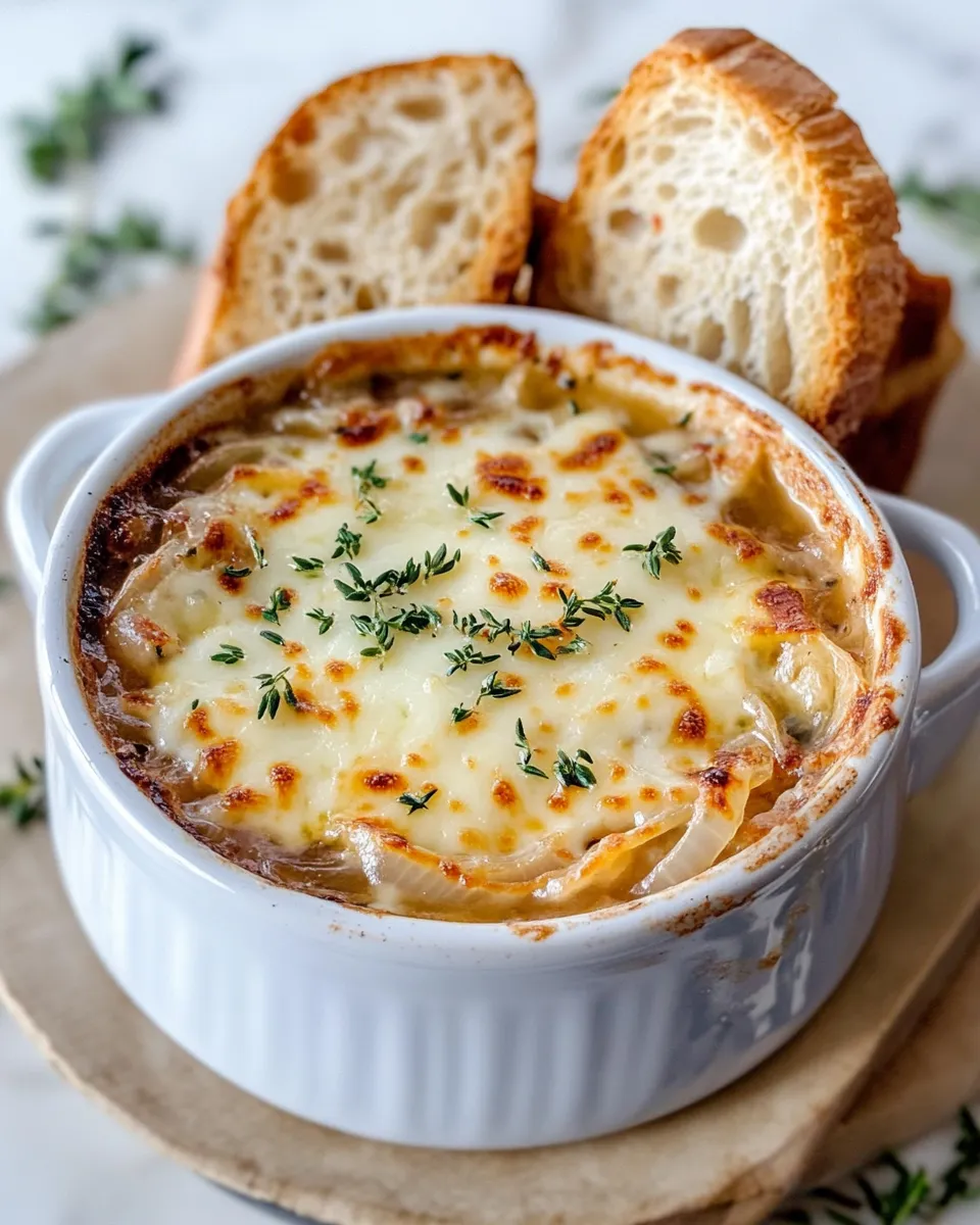 Delicious Outback Steakhouse French Onion Soup Recipe dish photo