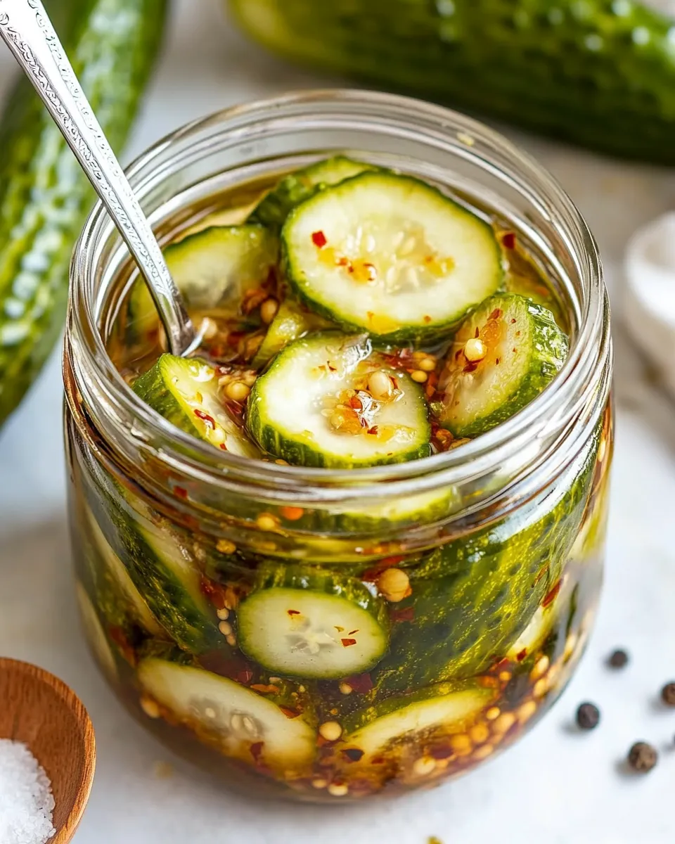 Homemade Pickle Hot Sauce Recipe photo
