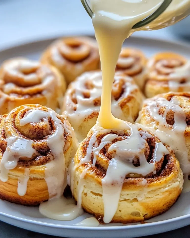Homemade Pillsbury Cinnamon Rolls Icing Ingredients photo