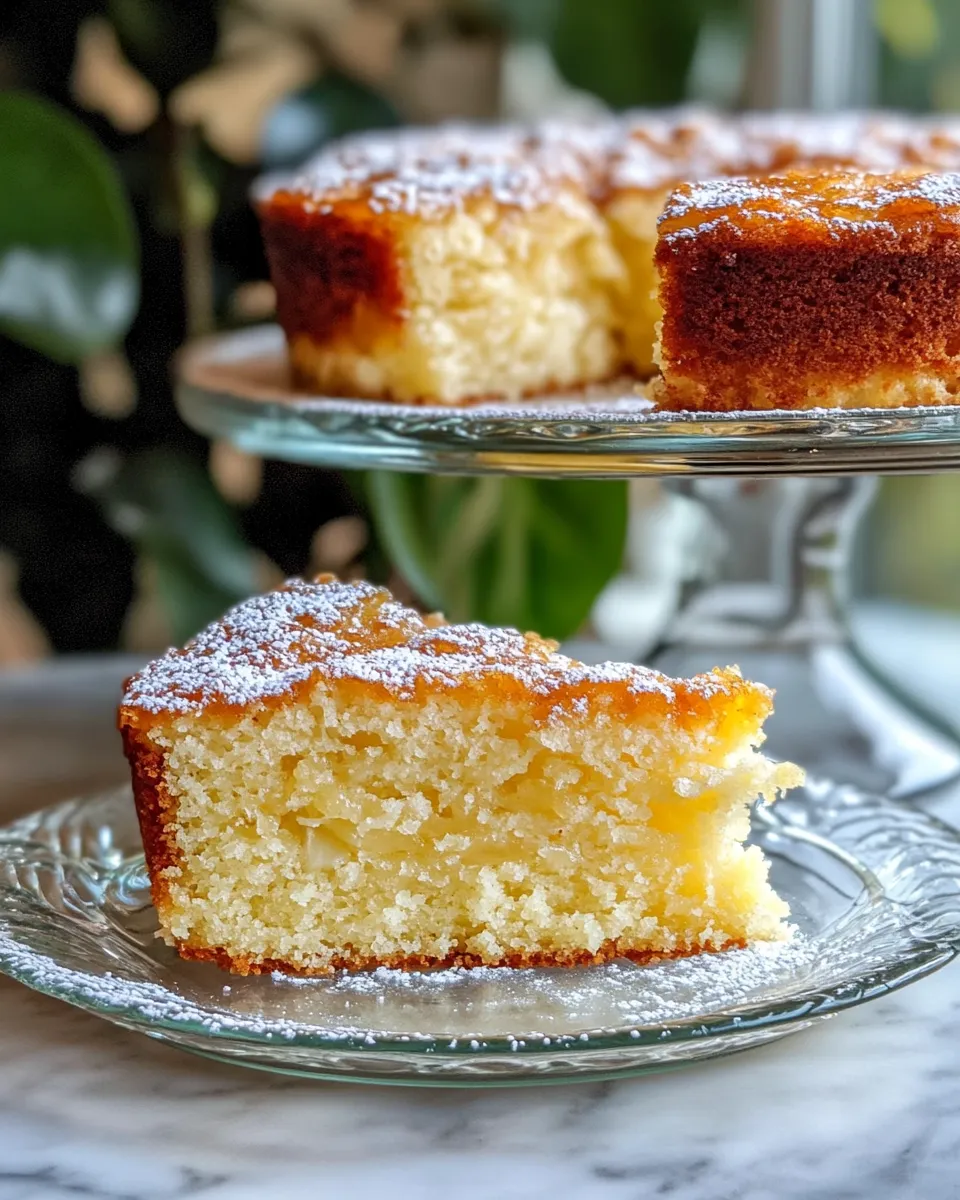 Easy Pineapple Juice Cake Recipe From Scratch recipe photo