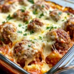 Homemade Potato Meatball Bake photo