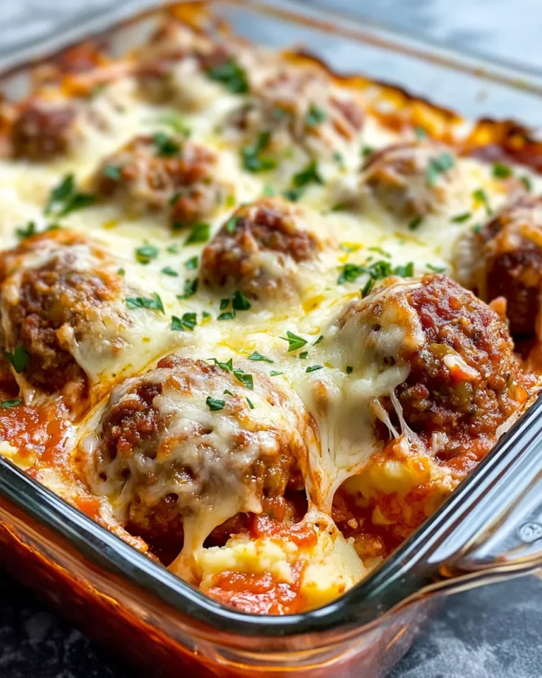 Homemade Potato Meatball Bake photo