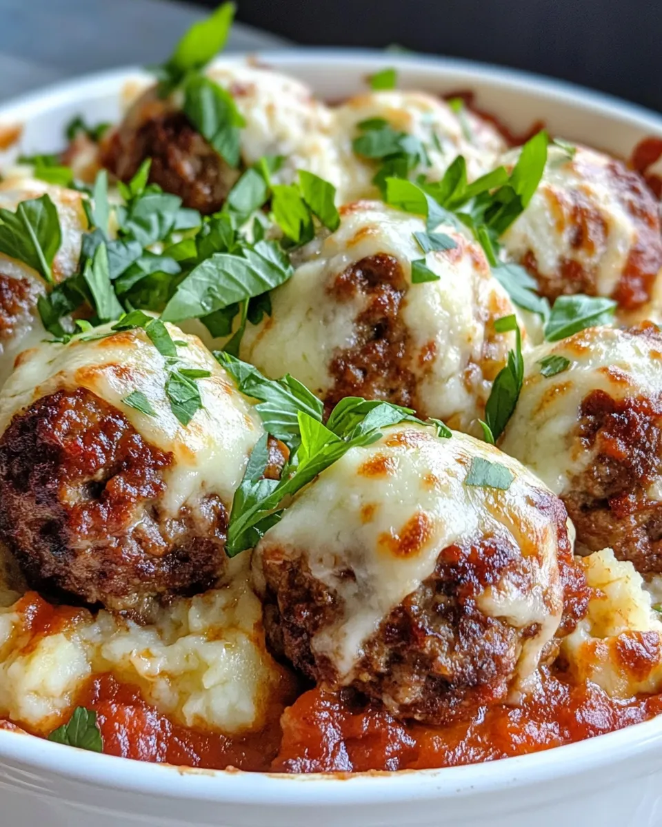 Classic Potato Meatball Bake recipe image