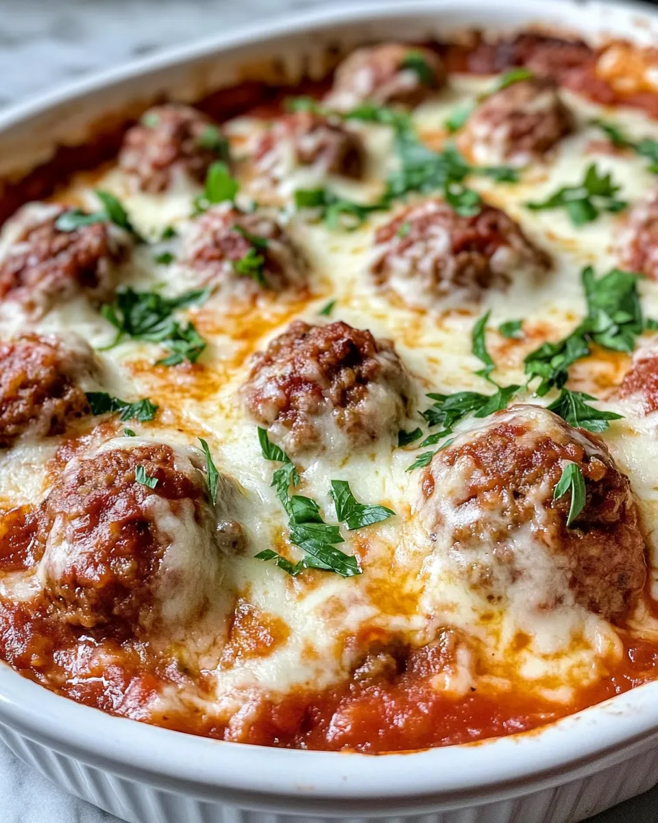 Easy Potato Meatball Bake dish photo
