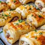 Homemade Sausage Cream Cheese Crescent Rolls recipe photo