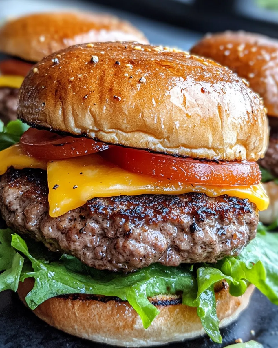 Homemade Steak And Shake Burger Recipe photo