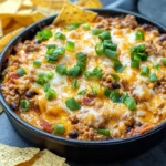 Homemade Texas Trash Dip With Meat recipe photo
